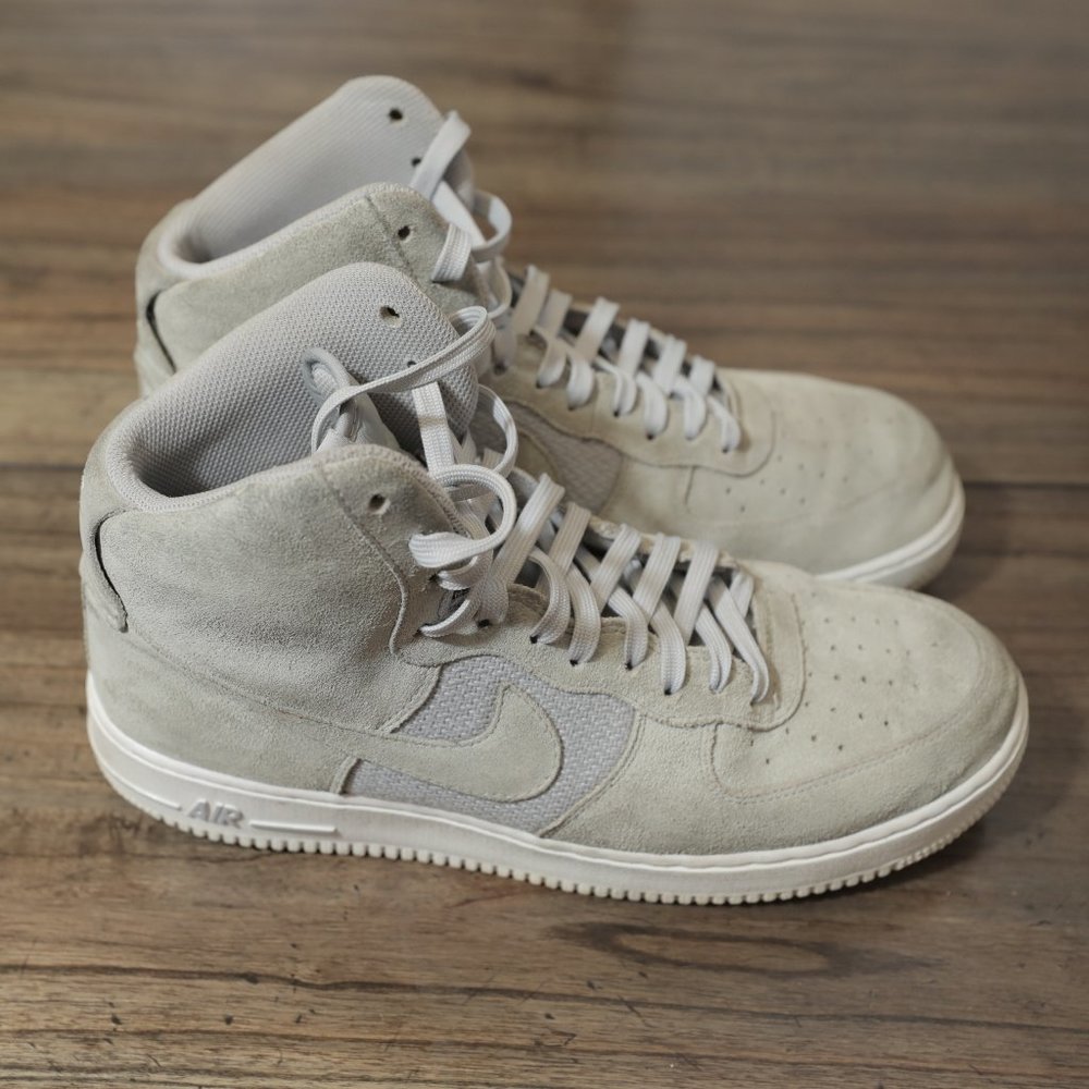 Nike Air Force 1 High '07 - Pure Platinum/Wolf Grey-White (11.5)